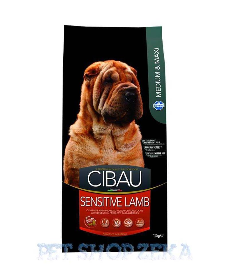 CIBAU Sensitive Jagnjetina Medium-Maxi