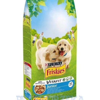 FRISKIES Briketi za štenad JUNIOR Piletina i Povrće 15kg