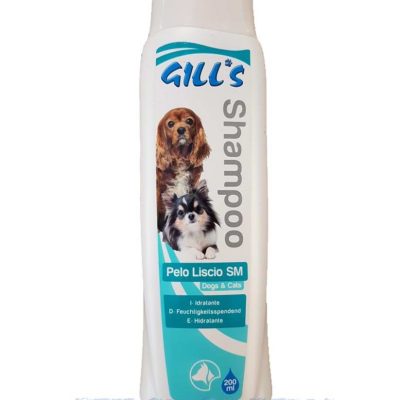 GILLS šampon za ravnu dlaku, mali psi 200ml
