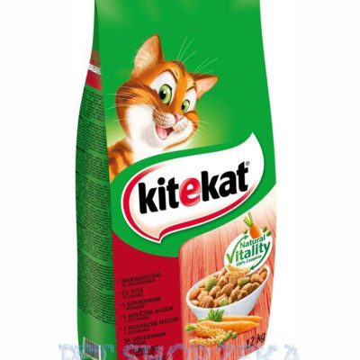 Kitekat Briketi za mačke Govedina i Povrće 12kg