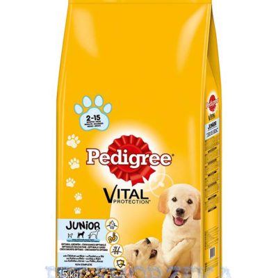 Pedigree Junior Briketi za štenad sa piletinom 15kg