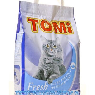 Tomi Posip za mačke grudvajući Fresh Bor 5kg