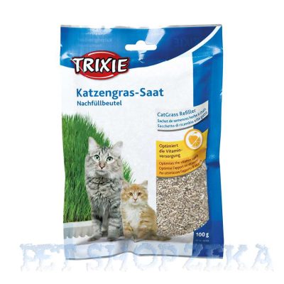 TRIXIE BIO Trava za mace, kesa 100g