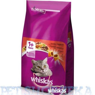 Whiskas Briketi za mačke Govedina 14kg